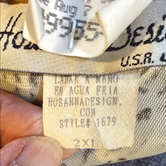 Leopard Print Hosanna Design Women's 2 Piece Skirt Suit Sz 2X - Picture 8 of 10